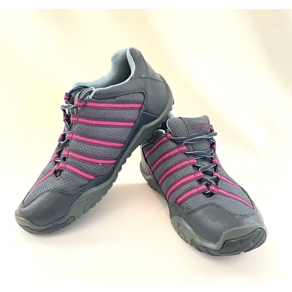 Kuru Chicane Hiking Trail Shoes Womens Size US 8 EU 38 Multicolor Mesh Gray Pink